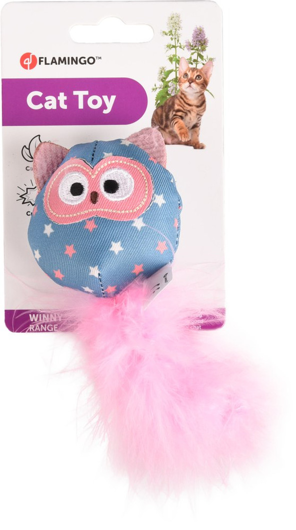 Flamingo f-561155 - Jouet Stimulant pour Chat en Matériaux Doux