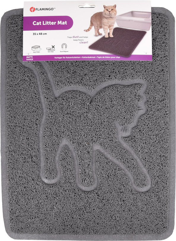 Flamingo f-561144 - Tapis de bac à litière Rosie