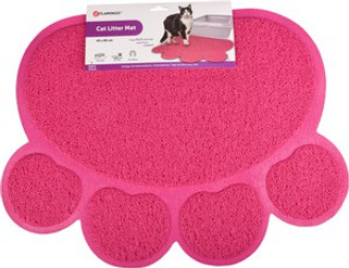 Flamingo f-561141 - Tapis de bac à litière Pitou Fuchsia