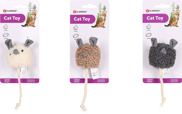 Flamingo f-561181 - Jouet Souris Douceur pour Chat Amusant