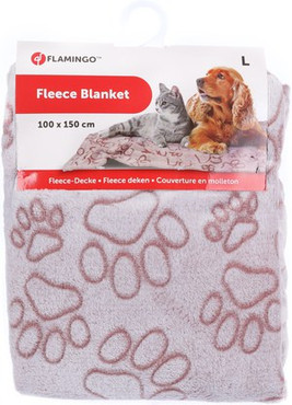 Flamingo f-520888 - Couverture Rectangle Vieux rose