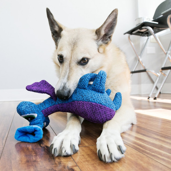 Kong® f-521044 - KONG Woozle Alien Squeaky Dog Toy for Active Play