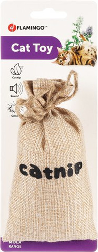 Flamingo f-561222 - Sac de Jouet en Tissu Beige Élégant