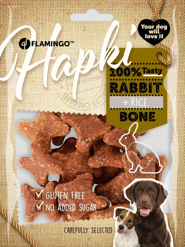 Flamingo f-521127 - Friandises Nuggets avec lapin & Riz