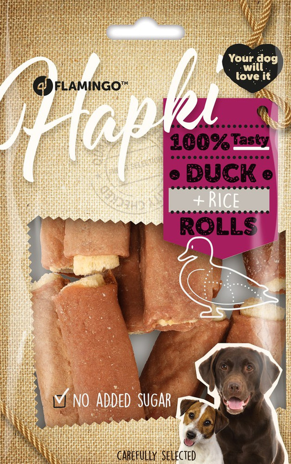 Flamingo f-521119 - Friandises Cigare avec canard & Riz