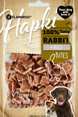 Flamingo f-521125 - Friandises Morceaux avec lapin & Riz
