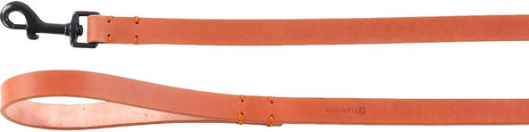 Flamingo f-521272 - Laisse en Cuir Cognac Leano Élégante