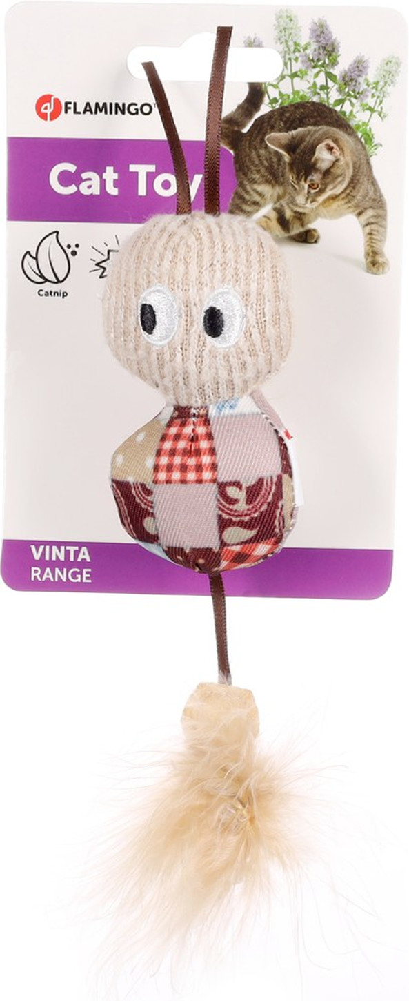 Flamingo f-561248 - Jouet Chenille avec balle Mélange