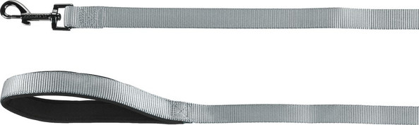 Flamingo f-521450 - Elegant Gray Comfort Nylon Dog Leash