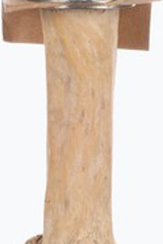 Flamingo f-110412 - Perchoir Écologique en Bois de Café Naturel