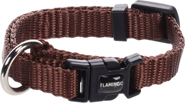 Flamingo f-521586 - Ziggi Adjustable Nylon Dog Collar with Safety Latch