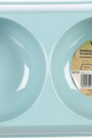 Flamingo f-521592 - Gamelle pour la nourriture et leau Combo Ovale clair