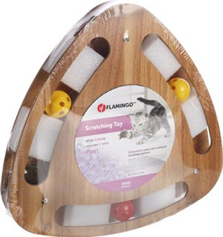 Flamingo f-561285 - Jouet à grifferTriangle avec balle