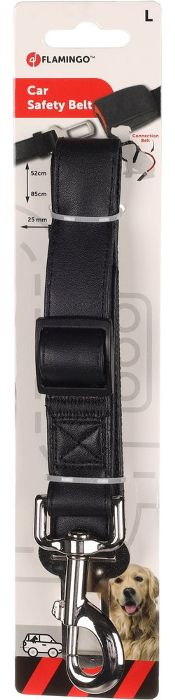 Flamingo f-1031153 - Connecteur pour ceinture de sécurité de voiture