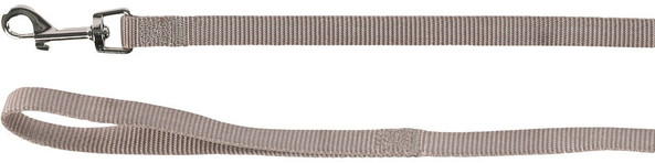 Flamingo f-521802 - Durable Ziggi Greige Nylon Dog Leash 130cm