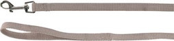 Flamingo f-521802 - Durable Ziggi Greige Nylon Dog Leash 130cm