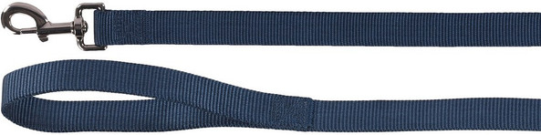 Flamingo f-521852 - Durable Dark Blue Nylon Dog Leash with Snap Hook