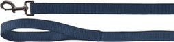 Flamingo f-521852 - Durable Dark Blue Nylon Dog Leash with Snap Hook