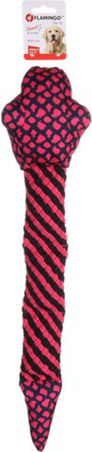 Flamingo f-521893 - Jouet Serpent avec corde Fuchsia