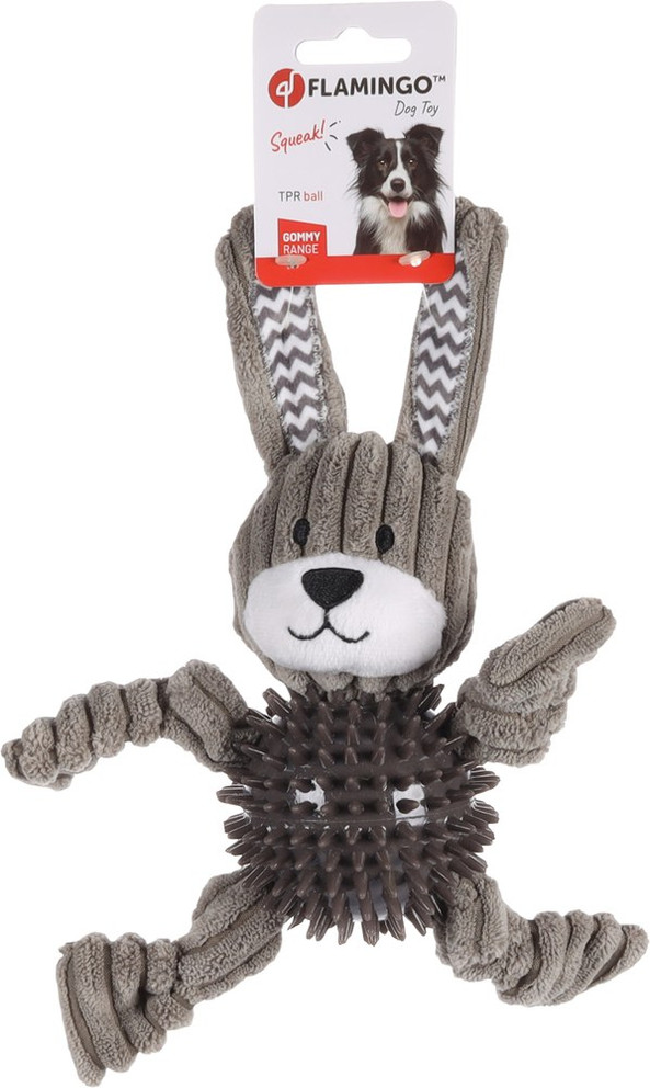 Flamingo f-521885 - Jouet Lapin avec balle
