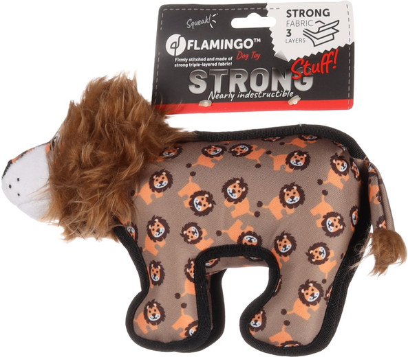 Flamingo f-521880 - Lion Courageux Jouet pour Chiens Robuste