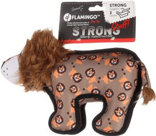 Flamingo f-521880 - Lion Courageux Jouet pour Chiens Robuste