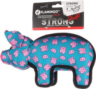 Flamingo f-521879 - Cochon Jouet Résistant et Amusant pour Chiens