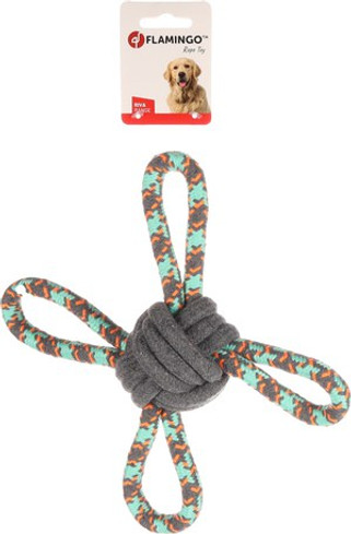 Flamingo f-521956 - Jouet Corde à tirer Balle nouée