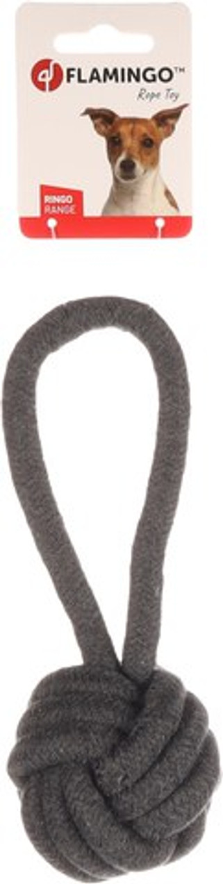 Flamingo f-521949 - Jouet Corde à tirer Balle nouée foncé