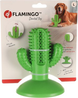 Flamingo f-521977 - Dental Hygiene Cactus Chew Toy for Dogs