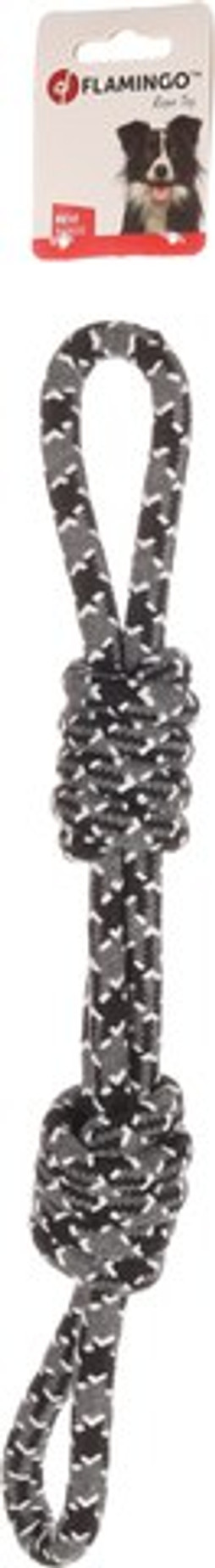 Flamingo f-521962 - Jouet Corde à tirer avec 2 noeuds Twist