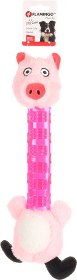 Flamingo f-522065 - Jouet Soin Dentaire Cochon Siffleur