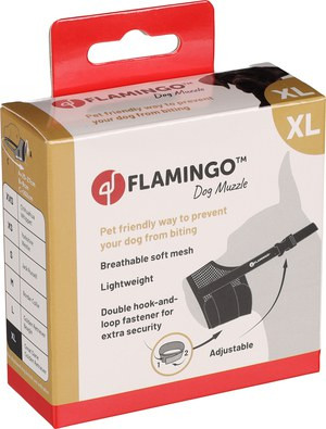 Flamingo f-522111 - Muselière Confort Rolo pour Chiens Actifs