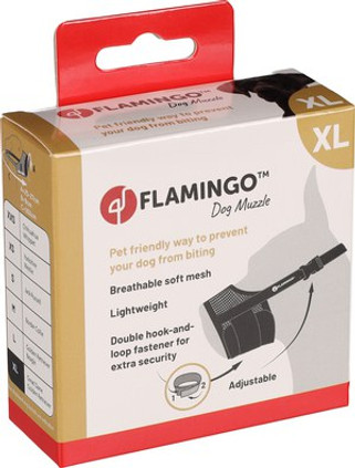 Flamingo f-522111 - Muselière Confort Rolo pour Chiens Actifs