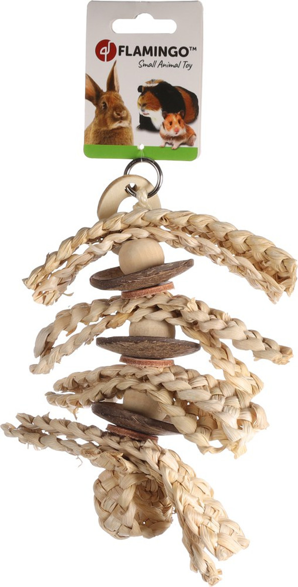 Flamingo f-210358 - Jouet Naturel à Mâcher pour Rongeurs