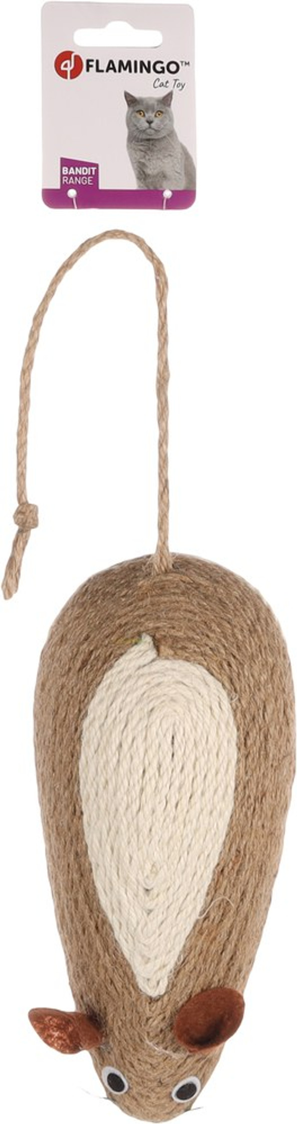 Flamingo f-561362 - Jouet Souris Minoes Beige