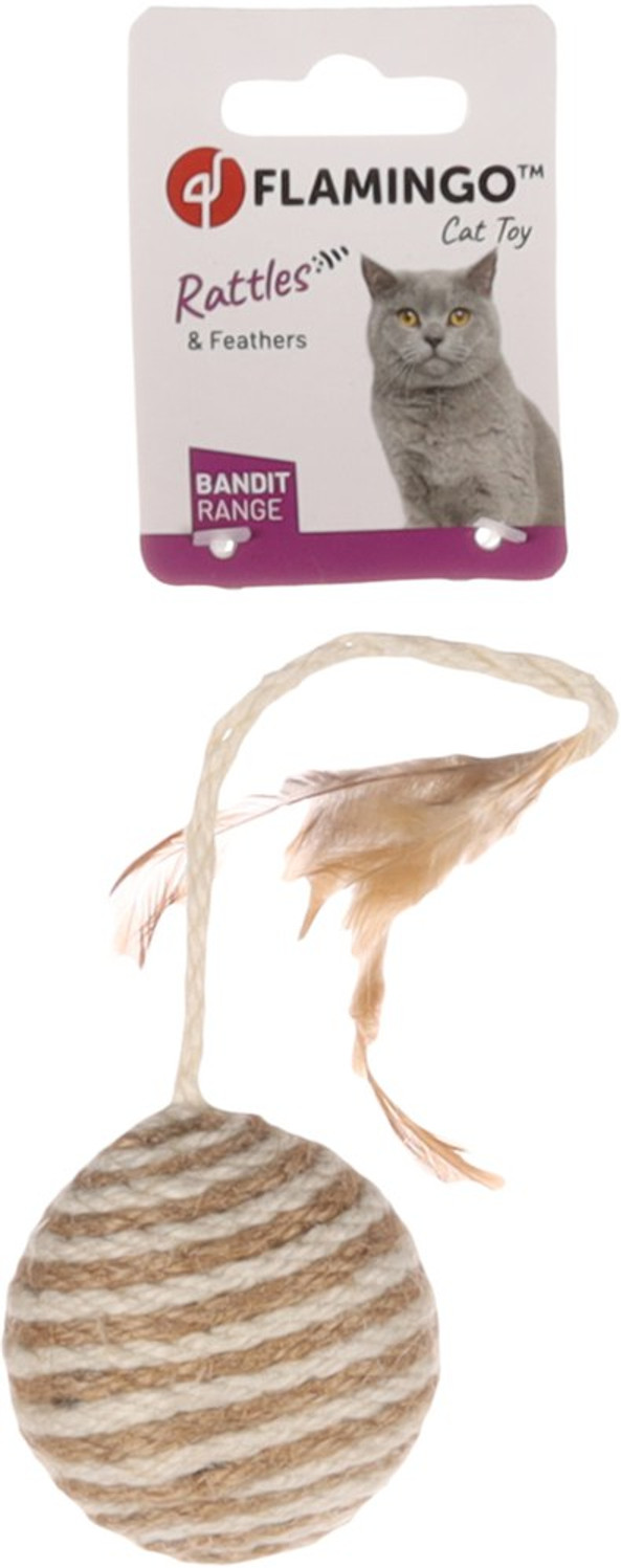 Flamingo f-561360 - Jouet Balle Frits Beige