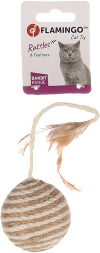Flamingo f-561360 - Jouet Balle Frits Beige