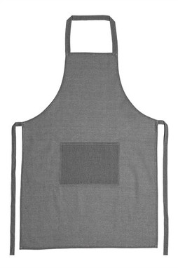 Claps 17241 - Sabbia Recycled Cotton Apron with Front Pocket