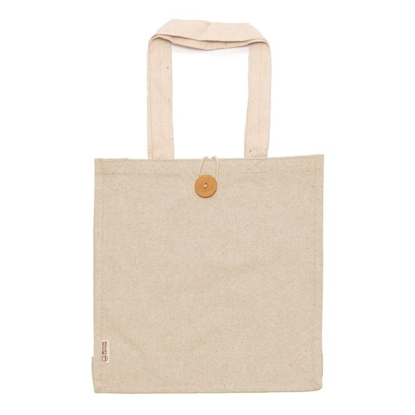 Claps 17444 - Cosme Eco-Friendly Recycled Cotton Bag with Pocket