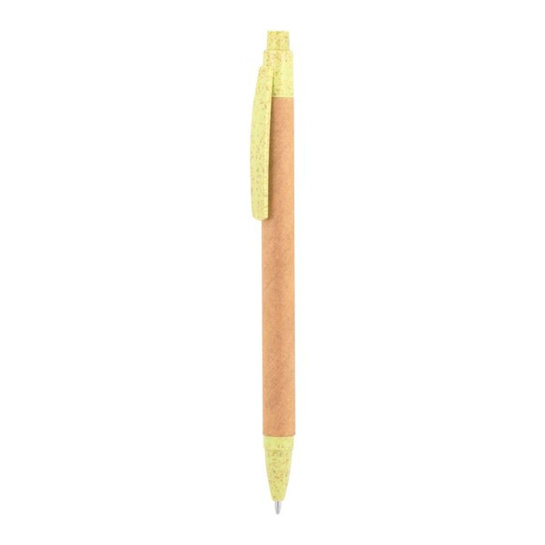 Claps 20285 - Salussola Eco-Friendly Ballpen with Cardboard and Wheat Fiber