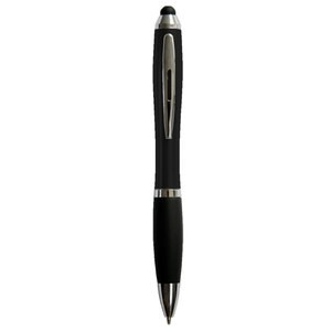 Claps 20287 - Bozzone Ballpoint Pen with Rubber Grip and Touch Tip