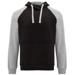 Roly R1058 - BADET Sweat à Capuche Bicolore Unisexe avec Poche Kangourou