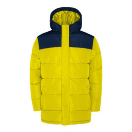 Roly R5075 - TALLIN Padded Jacket with Hood and Front Zipper