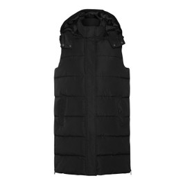 Roly R5076 - REINE Gilet Da Donna Con Cappuccio Rimovibile E Zip Laterali