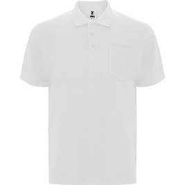 Roly R6607 - CENTAURO PREMIUM Premium Korte Mouwen Polo met Borstzak