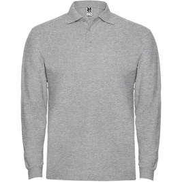 Roly R6635 - ESTRELLA L/S Langarm-Poloshirt mit Rippkragen und Bündchen