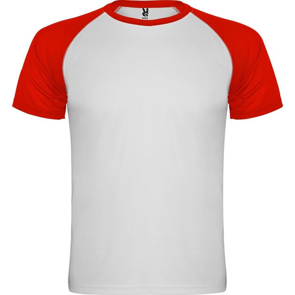 Roly R6650 - Indianapolis kortærmet unisex sports t-shirt