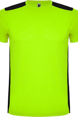 Roly R6652 - Detroit kortærmet unisex sports t-shirt