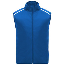 Roly R6684 - JANNU Gilet da corsa leggero con alta visibilità e dettagli tecnici